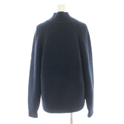 Hermes Horse Ribbon Decoration Twill Lane High Neck Knit Sweater Long Sleeve — view 3