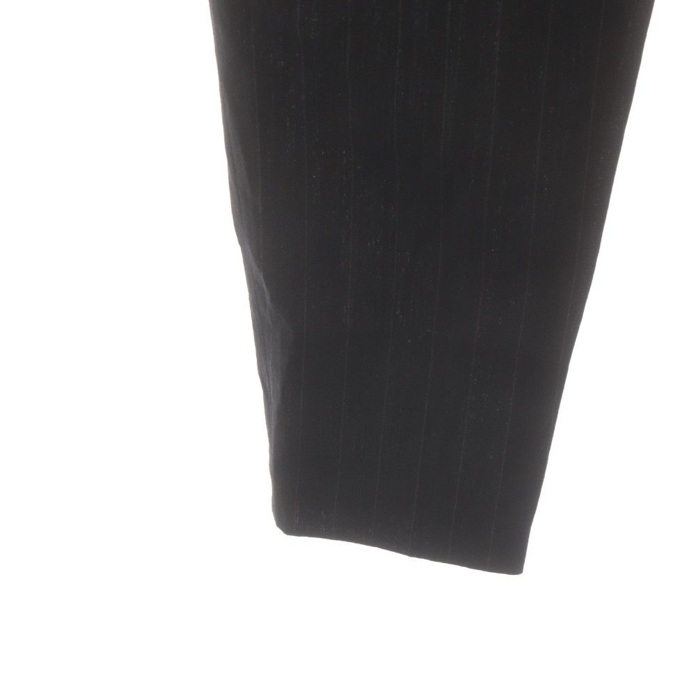 Brunello Cucinelli Pants Trousers Striped Linen Blend 40 Black — view 5