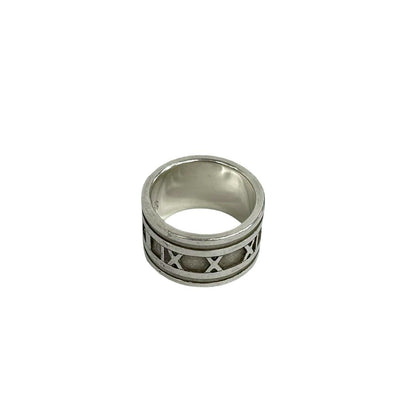 Tiffany & Co Wide Atlas Ring 925 Sterling Silver — view 6