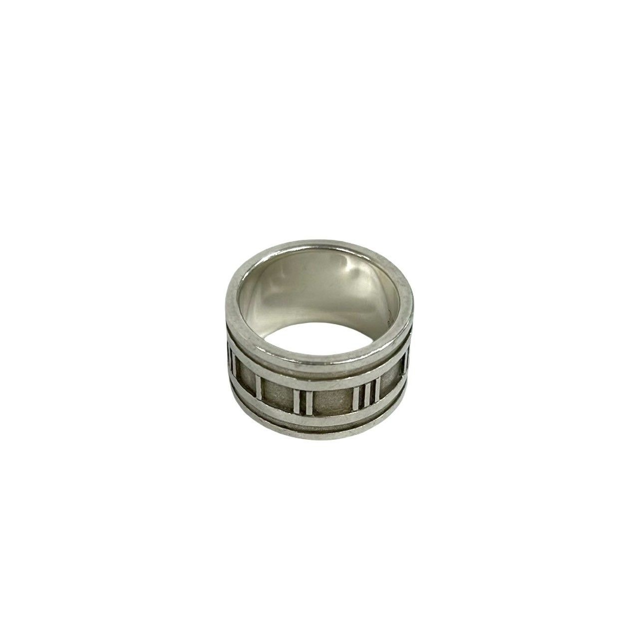 Tiffany & Co Wide Atlas Ring 925 Sterling Silver — view 5