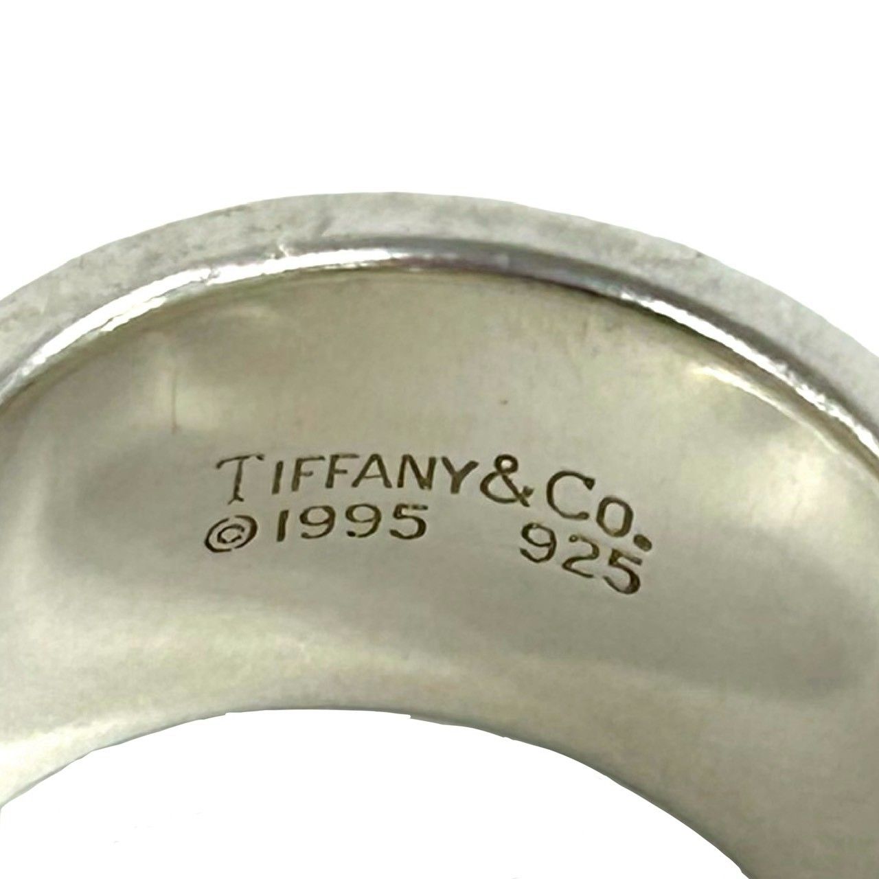 Tiffany & Co Wide Atlas Ring 925 Sterling Silver — view 3