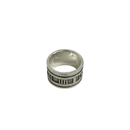 Tiffany & Co Wide Atlas Ring 925 Sterling Silver — view 4