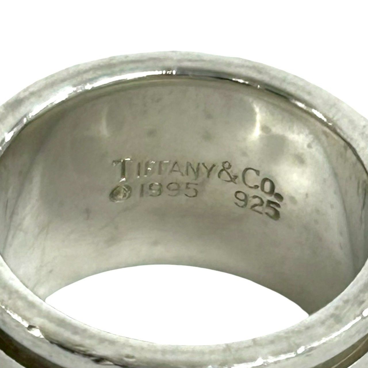 Tiffany & Co Wide Atlas Ring 925 Sterling Silver — view 3