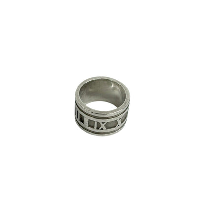 Tiffany & Co Wide Atlas Ring 925 Sterling Silver — view 4
