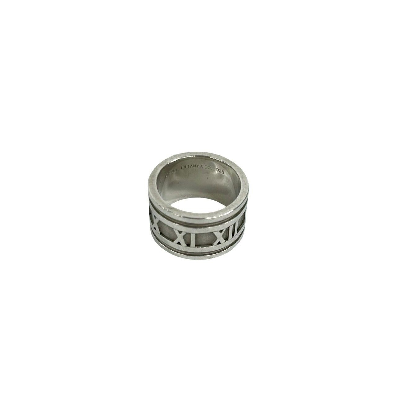 Tiffany & Co Wide Atlas Ring 925 Sterling Silver — view 6