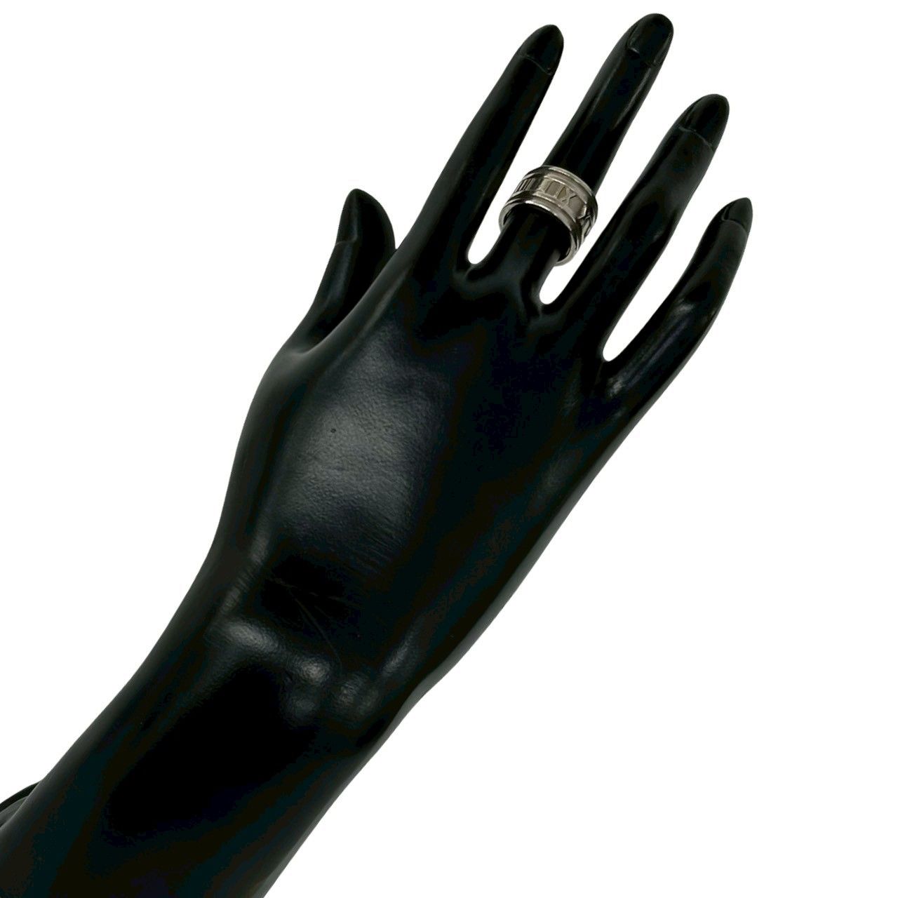 Tiffany & Co Wide Atlas Ring 925 Sterling Silver — view 2