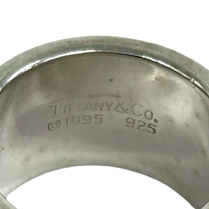 Tiffany & Co Wide Atlas Ring 925 Sterling Silver — view 3