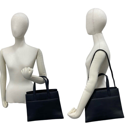 Loewe Anagram Logo Nappa Leather 2-Way Mini Tote Shoulder Bag Black — view 2