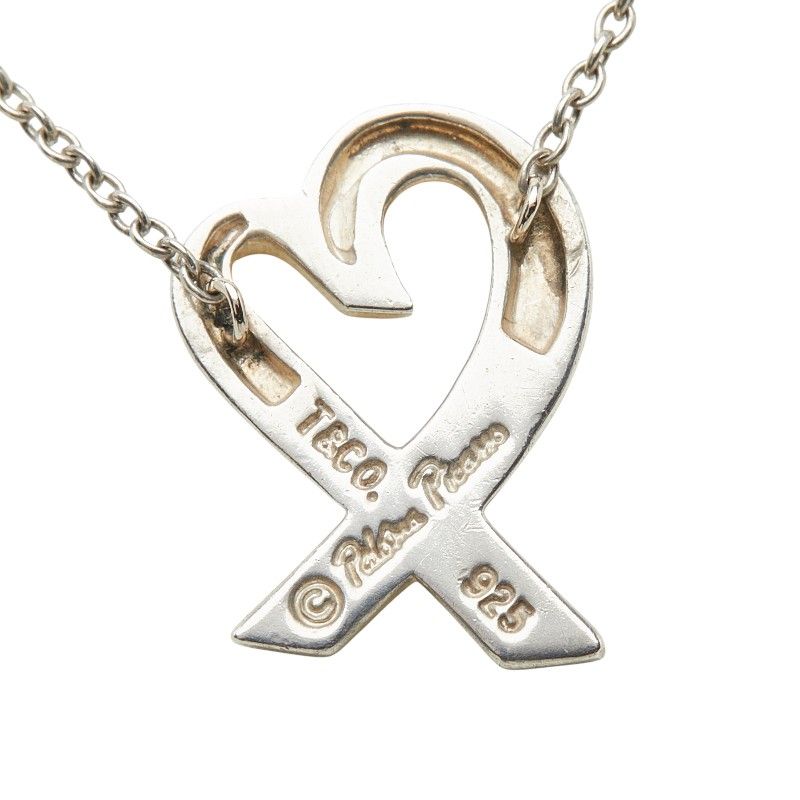 Tiffany & Co Paloma Picasso Loving Necklace Silver — view 3