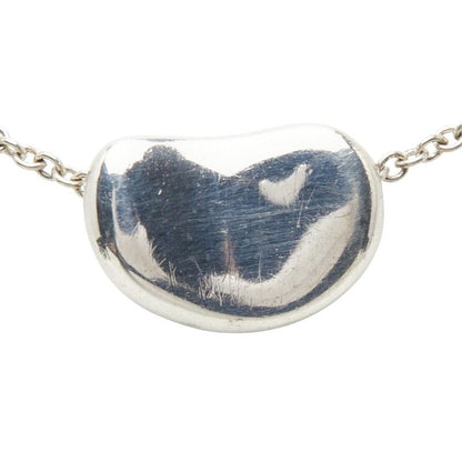 Tiffany & Co Elsa Peretti Bean Necklace Silver — view 2