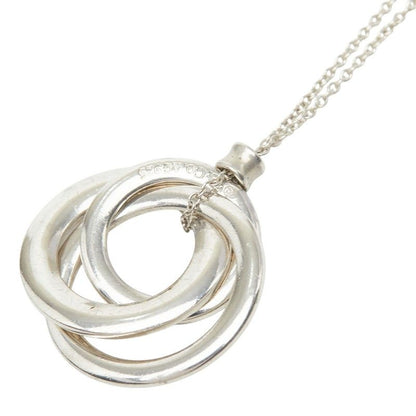 Tiffany & Co Interlocking Circle Small Necklace Silver