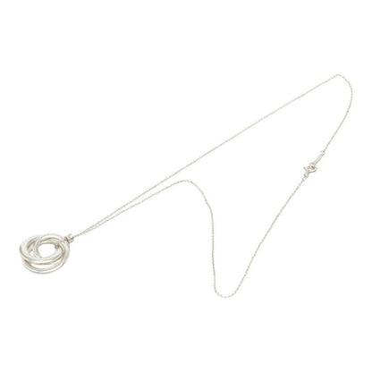 Tiffany & Co Interlocking Circle Small Necklace Silver — view 4