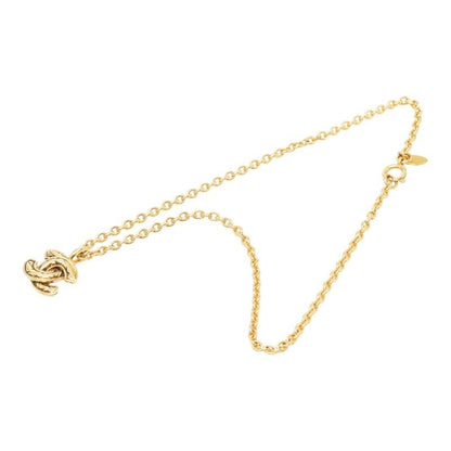Chanel CC Logo Quilted Chain Pendant Gold Plated — view 4