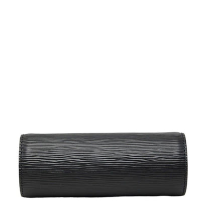 Louis Vuitton Epi Soufflot Pouch Noir Black Leather — view 3