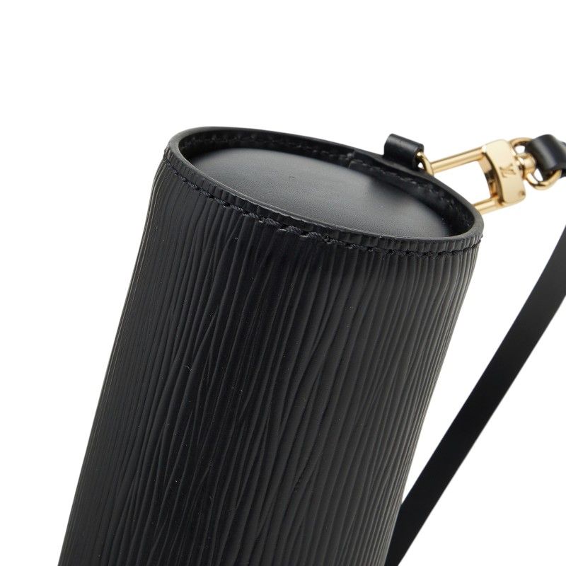 Louis Vuitton Epi Soufflot Pouch Noir Black Leather — view 5