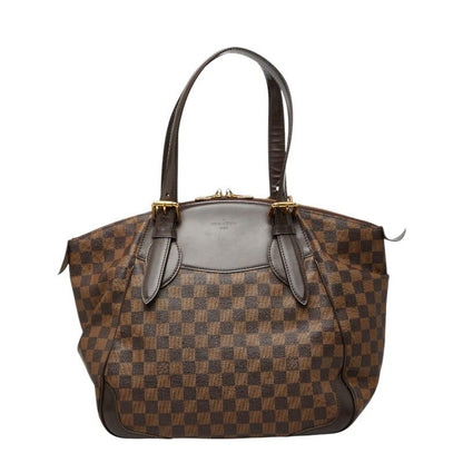 Louis Vuitton Damier Verona GM Tote Ebene Brown Leather