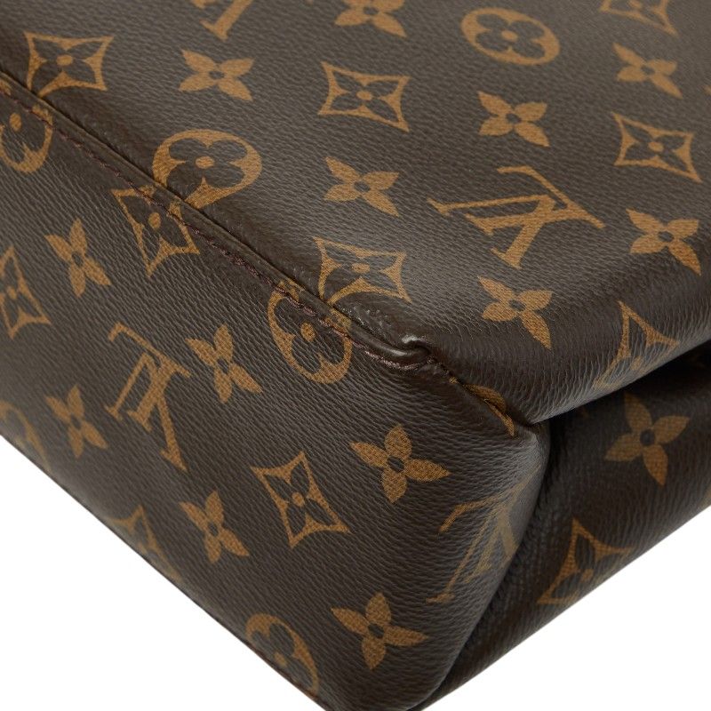 Louis Vuitton Monogram Marignan 2-Way Shoulder Bag Brown Leather — view 6