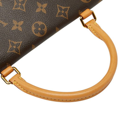 Louis Vuitton Monogram Marignan 2-Way Shoulder Bag Brown Leather — view 8