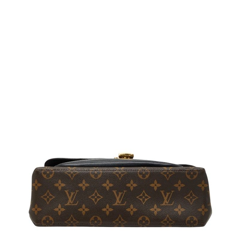 Louis Vuitton Monogram Marignan 2-Way Shoulder Bag Brown Leather — view 3