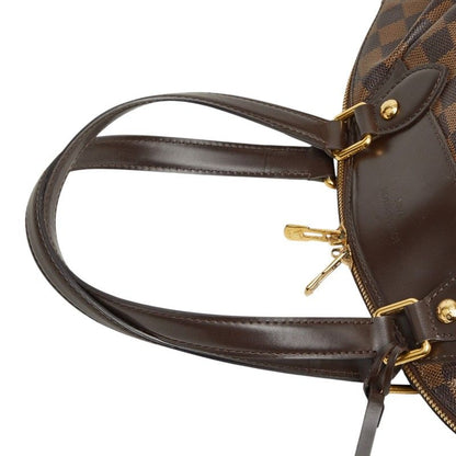 Louis Vuitton Damier Verona PM Handbag Brown Leather — view 9