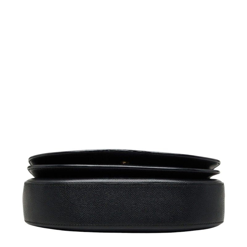 Balenciaga Ville Crossbody Shoulder Bag Black Leather — view 3