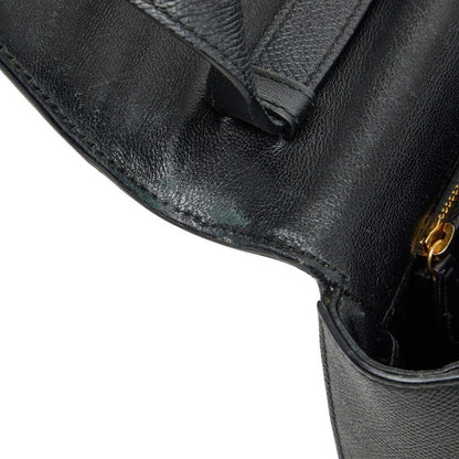 Balenciaga Ville Crossbody Shoulder Bag Black Leather — view 8
