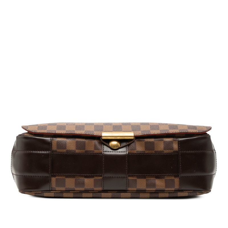 Louis Vuitton Damier Bastille Crossbody Shoulder Bag Brown Leather — view 3