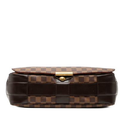 Louis Vuitton Damier Bastille Crossbody Shoulder Bag Brown Leather — view 3