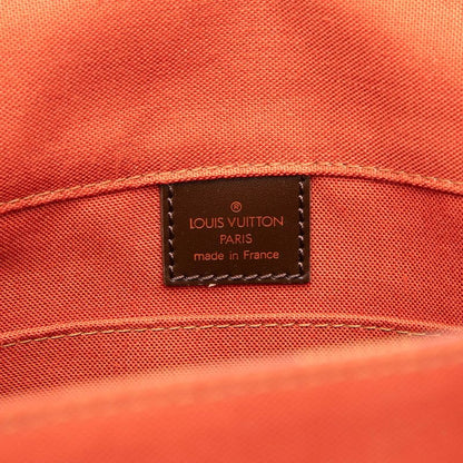 Louis Vuitton Damier Bastille Crossbody Shoulder Bag Brown Leather — view 6