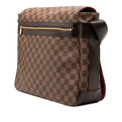 Louis Vuitton Damier Bastille Crossbody Shoulder Bag Brown Leather — view 2