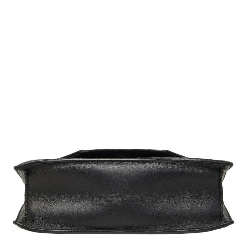 Saint Laurent Betty Studs Chain Shoulder Bag Black Leather — view 3