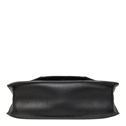 Saint Laurent Betty Studs Chain Shoulder Bag Black Leather — view 3