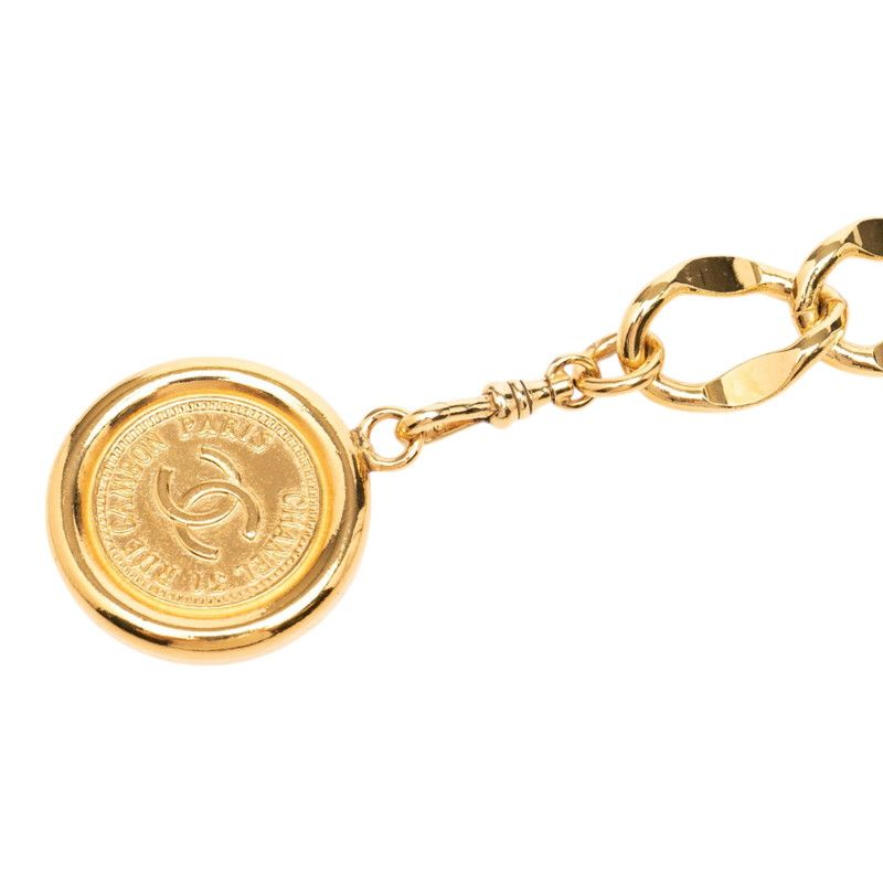 Chanel CC Logo 31 Rue Cambon Chain Belt Gold Plated — view 2