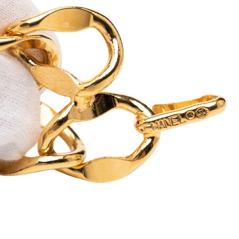 Chanel CC Logo 31 Rue Cambon Chain Belt Gold Plated — view 4