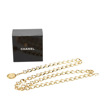 Chanel CC Logo 31 Rue Cambon Chain Belt Gold Plated — view 5