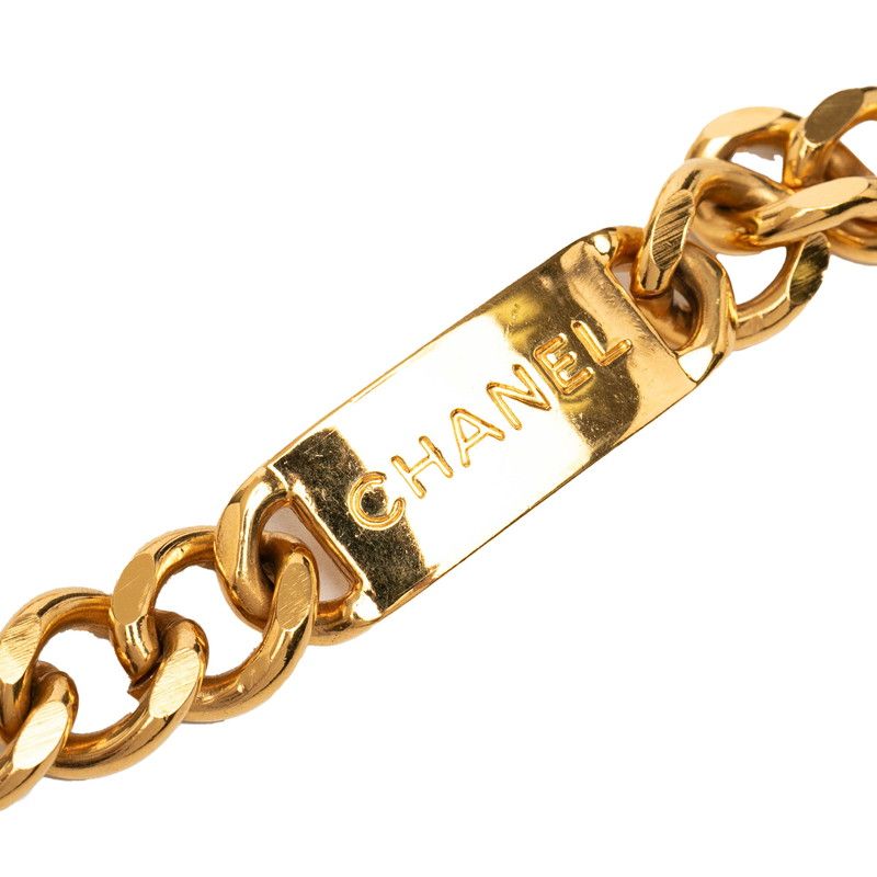 Chanel CC Logo 31 Rue Cambon Chain Belt Gold Plated — view 4