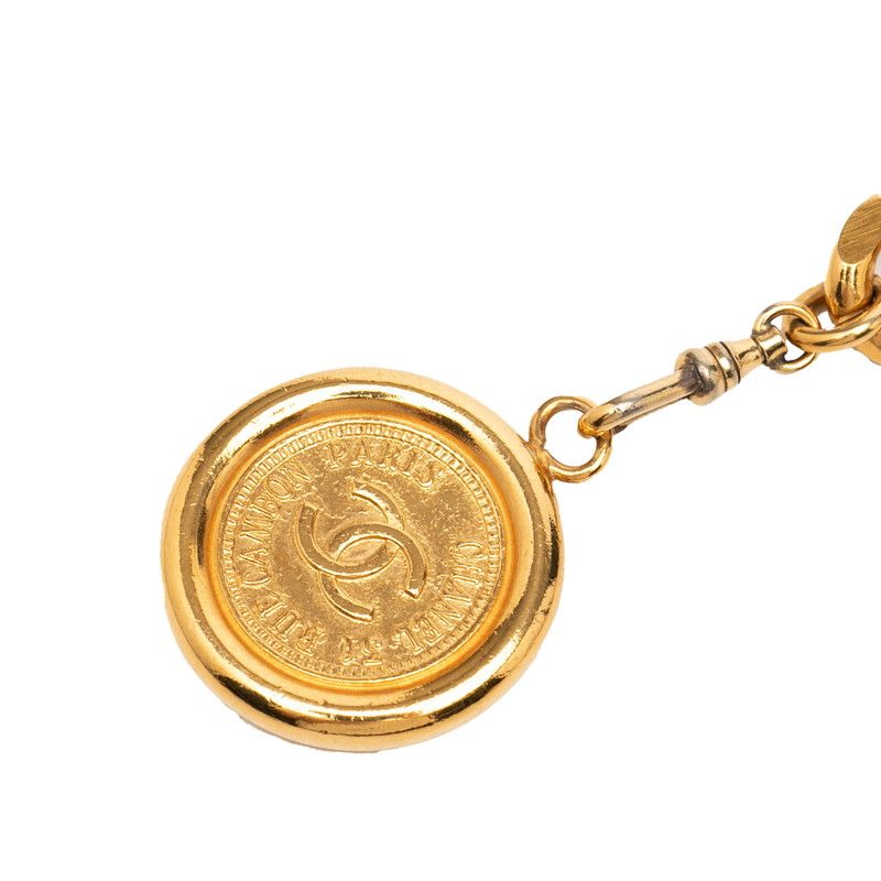 Chanel CC Logo 31 Rue Cambon Chain Belt Gold Plated — view 3