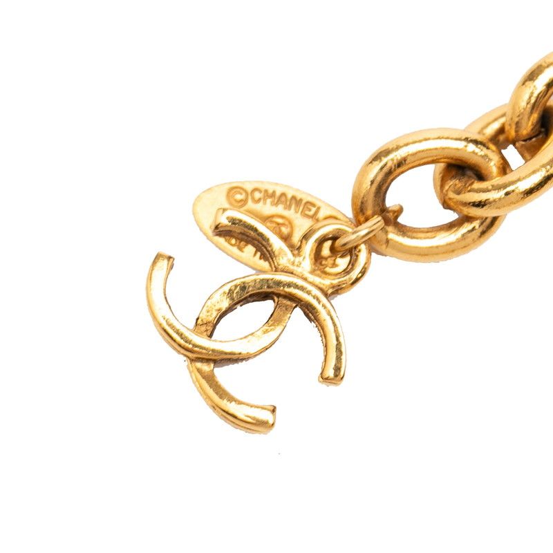 Chanel CC Logo Chain Belt Gold Plated — view 5
