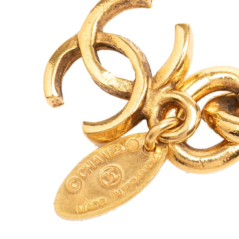 Chanel CC Logo Chain Belt Gold Plated — view 6