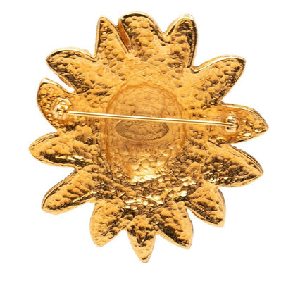 Chanel Lion Motif Vintage Brooch Gold Plated — view 2