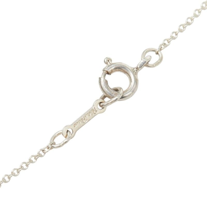 Tiffany & Co Elsa Peretti Kiss Necklace Silver — view 6