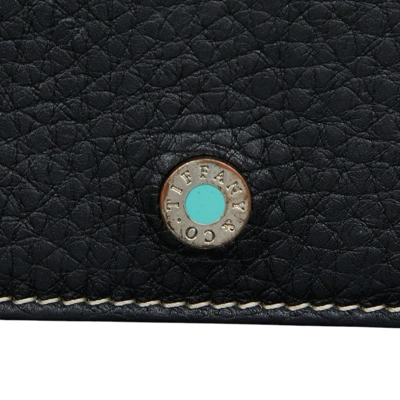 Tiffany & Co Pass Case Set Era Black Leather — view 4