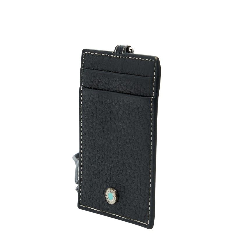 Tiffany & Co Pass Case Set Era Black Leather — view 2