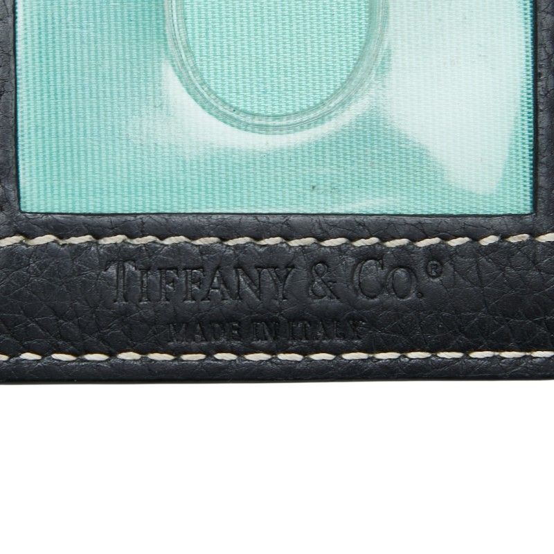Tiffany & Co Pass Case Set Era Black Leather — view 6