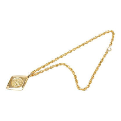 Chanel CC Logo Chain Pendant Gold Plated — view 4