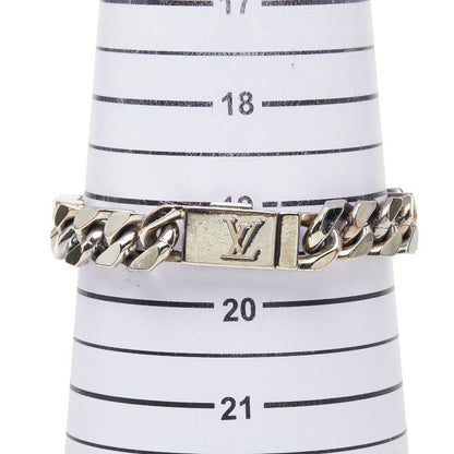 Louis Vuitton LV Signature Chain Bracelet Silver Plated — view 6