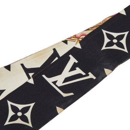 Louis Vuitton Monogram Bandeau BB Ultimate Scarf Black Brown Multi Color — view 4