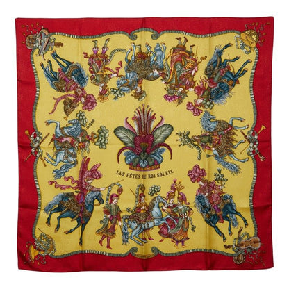 Hermes Carre 90 les Fetes du Roi Soleil Celebration of the Sun King Scarf