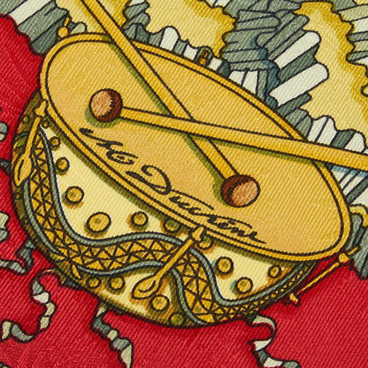 Hermes Carre 90 les Fetes du Roi Soleil Celebration of the Sun King Scarf — view 5