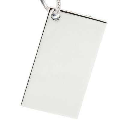 Dior Trotter Number 2 Necklace Silver Blue White Metal — view 3